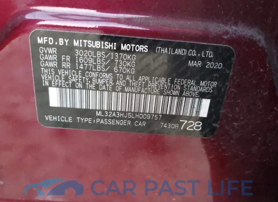 ML32A3HJ5LH009757# 10