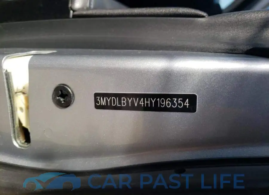 3MYDLBYV4HY196354# 10