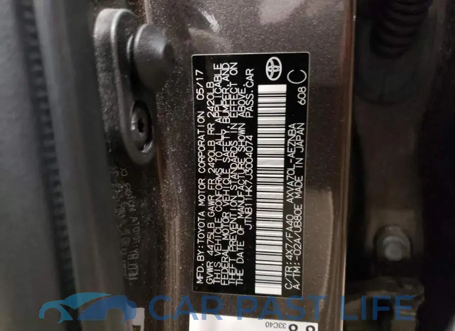 JTNB11HK7J3004074# 10