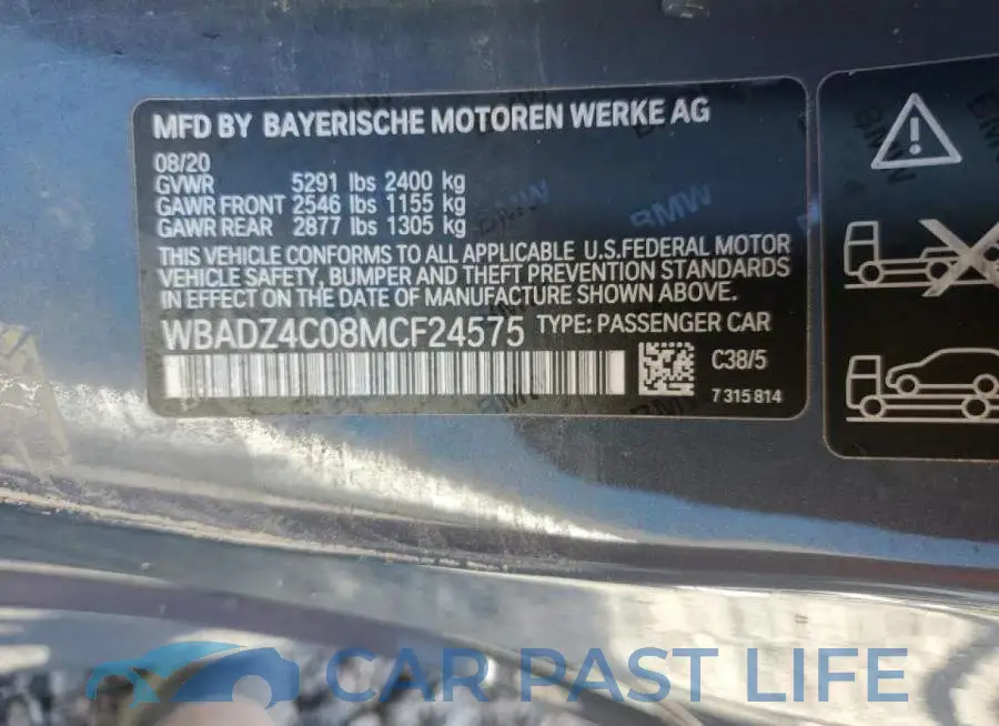 WBADZ4C08MCF24575# 10