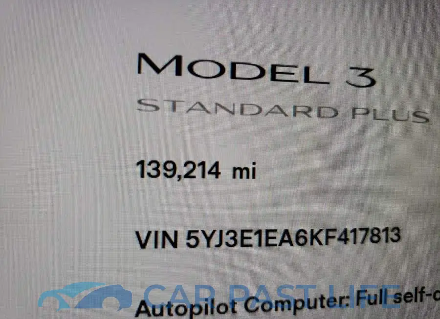 5YJ3E1EA6KF417813# 8