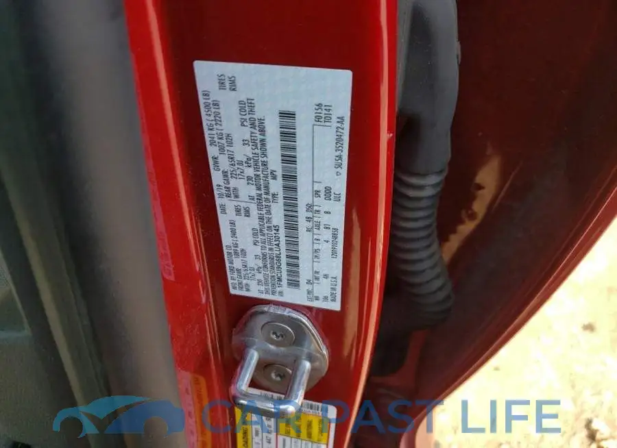 1FMCU9G68LUA30145# 10