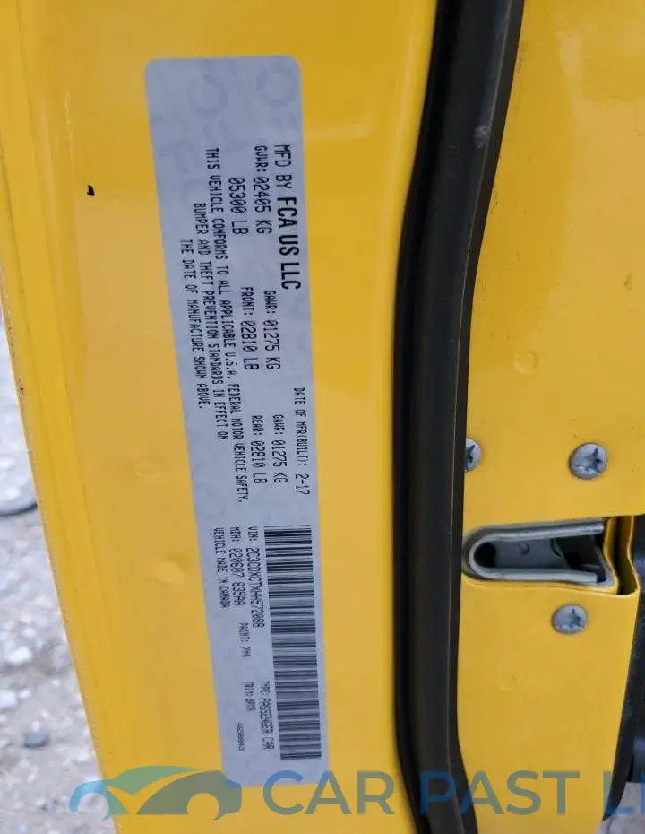 2C3CDXCTXHH572088# 10