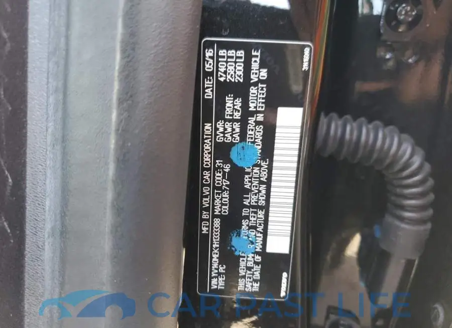 YV140MEK1H1333388# 14