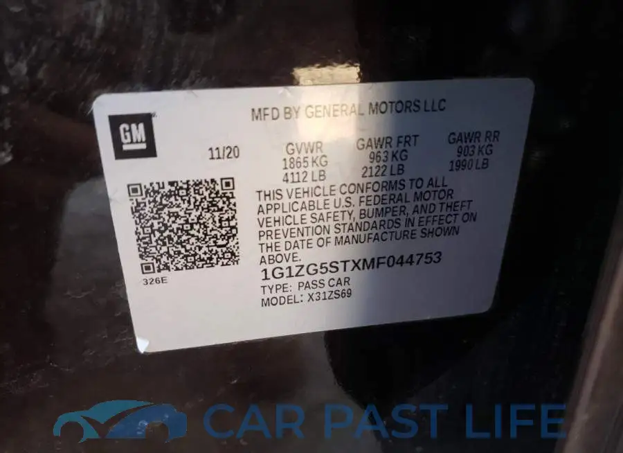 1G1ZG5STXMF044753# 10