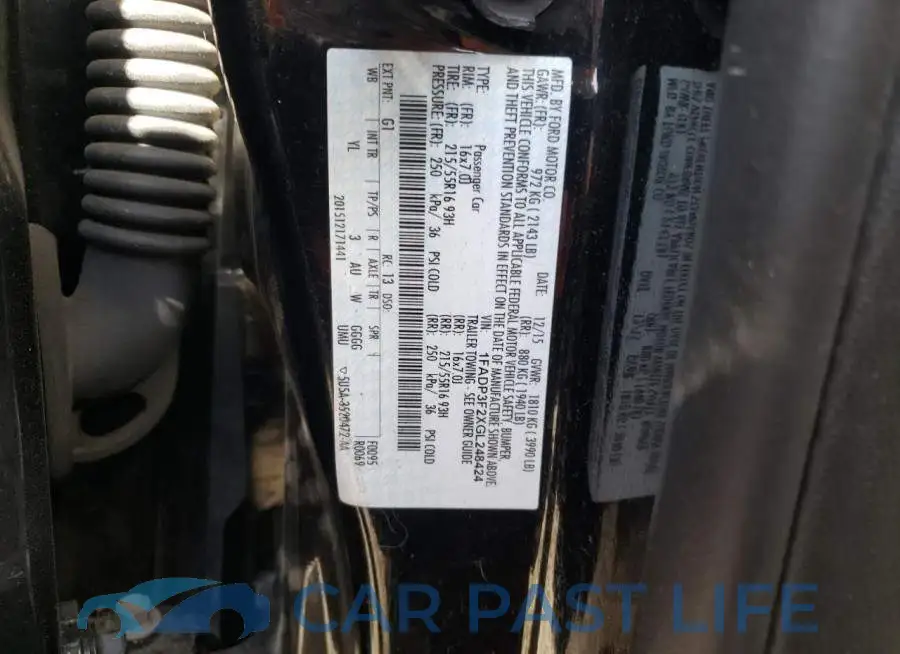 1FADP3F2XGL248424# 10