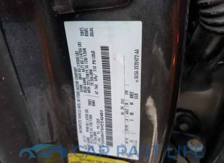 1FD0W5HT6HEE42463# 10
