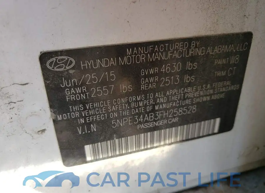 5NPE34AB3FH258528# 10