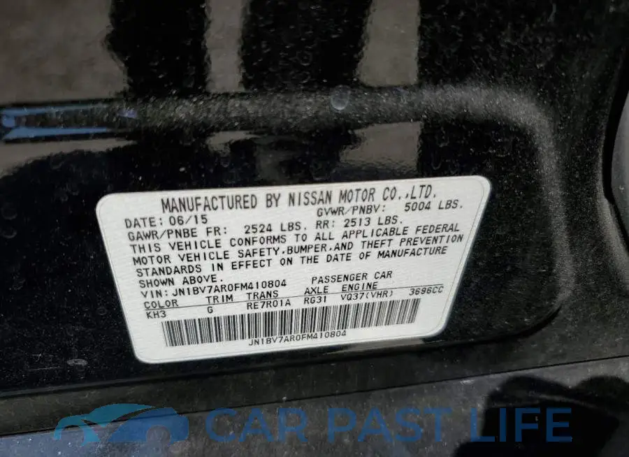 JN1BV7AR0FM410804# 10