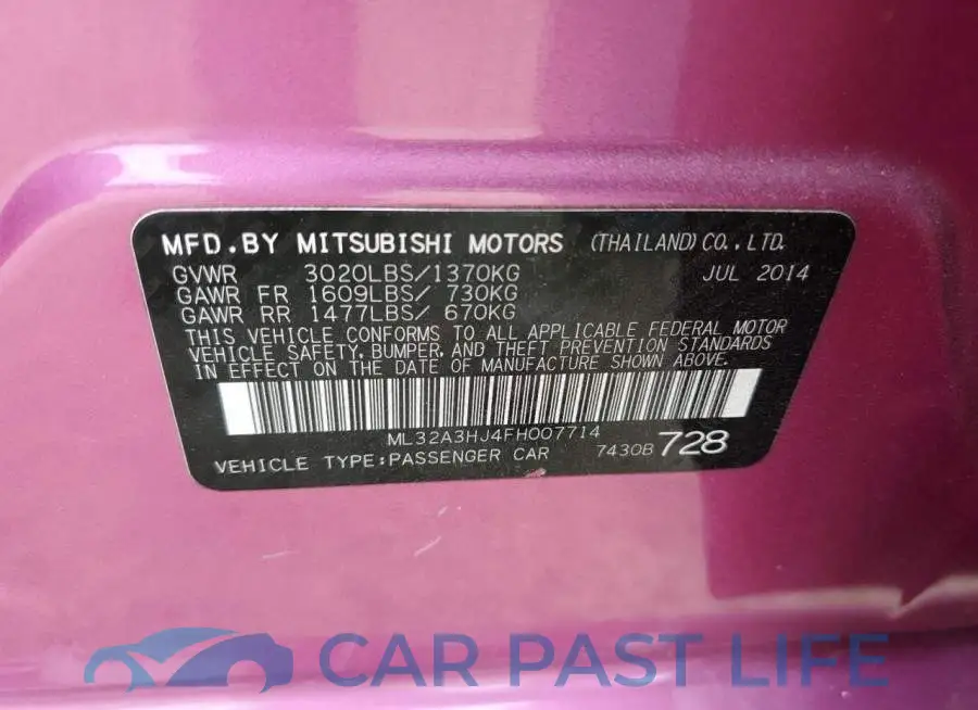 ML32A3HJ4FH007714# 10