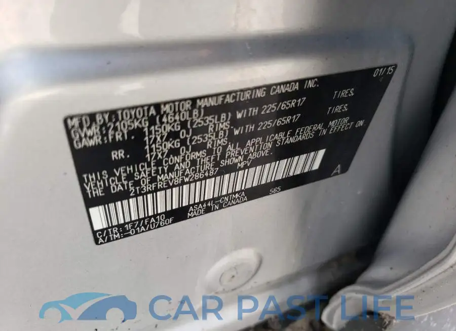2T3RFREV8FW286487# 10