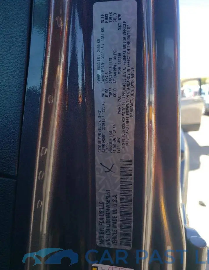 1C4HJXEN4MW668061# 10