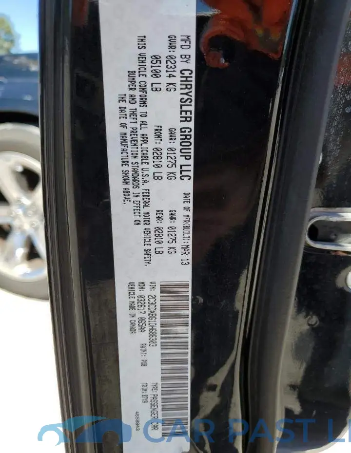 2C3CDXBG1DH686303# 10