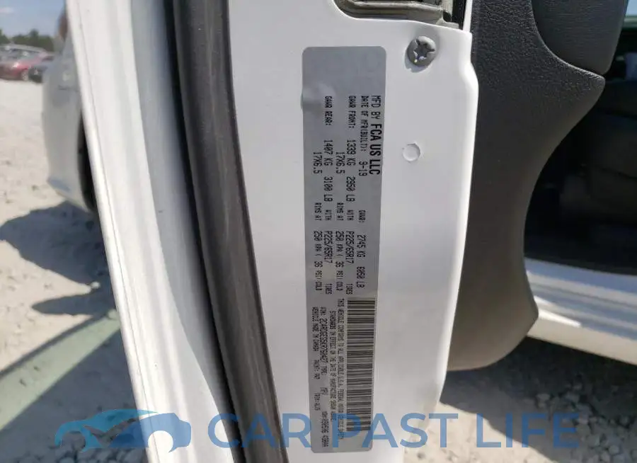 2C4RDGEG5KR760427# 10