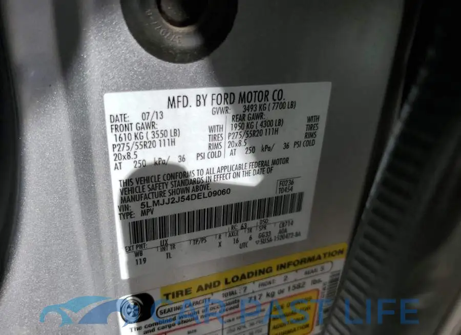 5LMJJ2J54DEL09060# 10