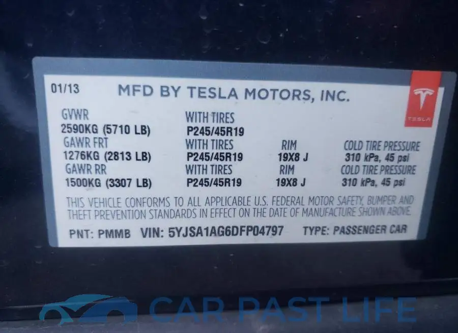 5YJSA1AG6DFP04797# 12