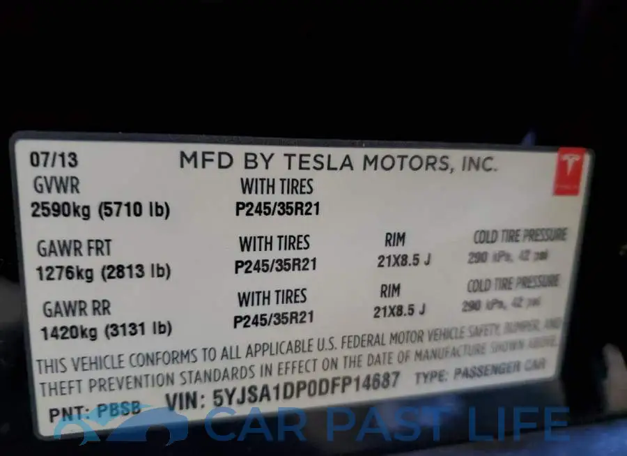 5YJSA1DP0DFP14687# 13