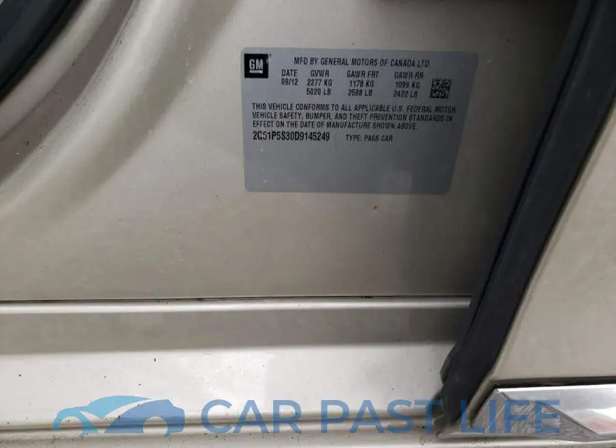 2G61P5S30D9145249# 10