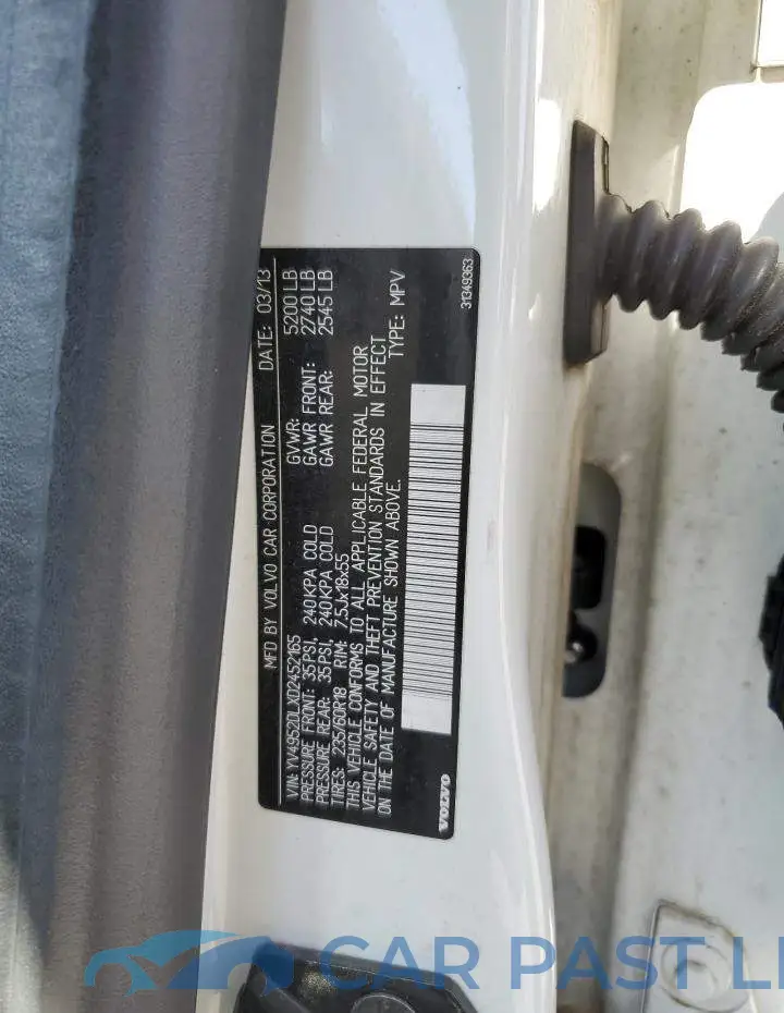YV4952DLXD2452165# 13