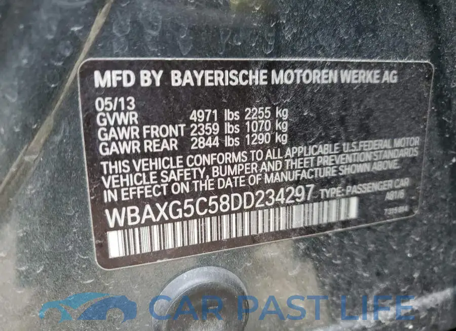 WBAXG5C58DD234297# 10