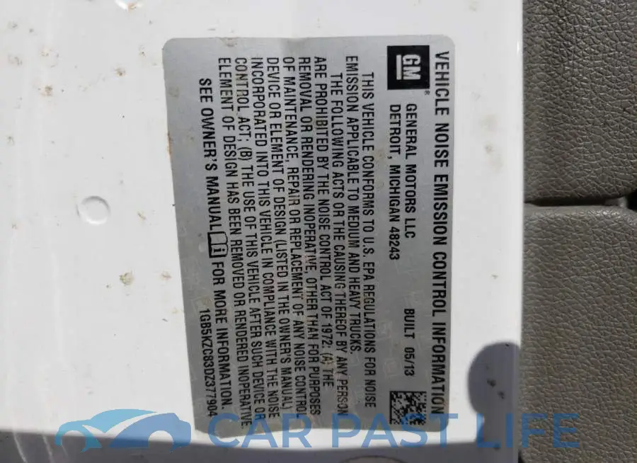 1GB5KZC83DZ377904# 10