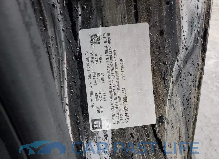 2G1FL1EP6D9805454# 10
