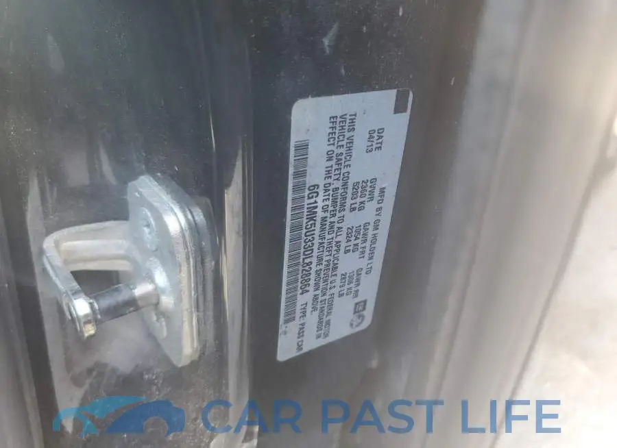 6G1MK5U33DL828864# 12