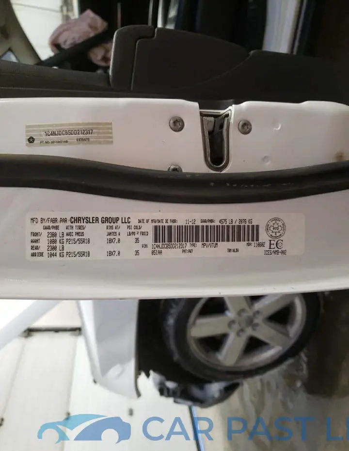 1C4NJDCB5DD212317# 10
