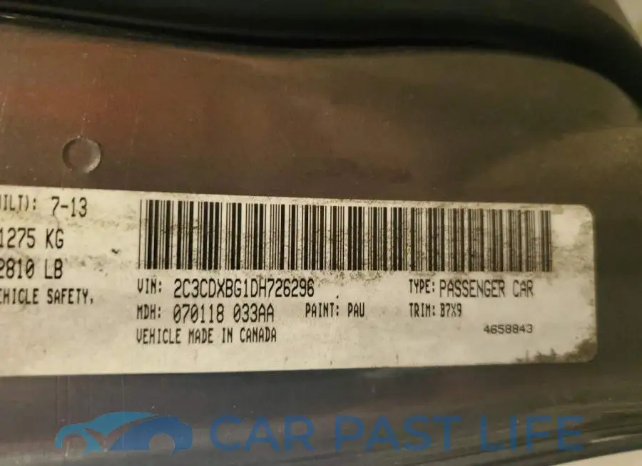 2C3CDXBG1DH726296# 10