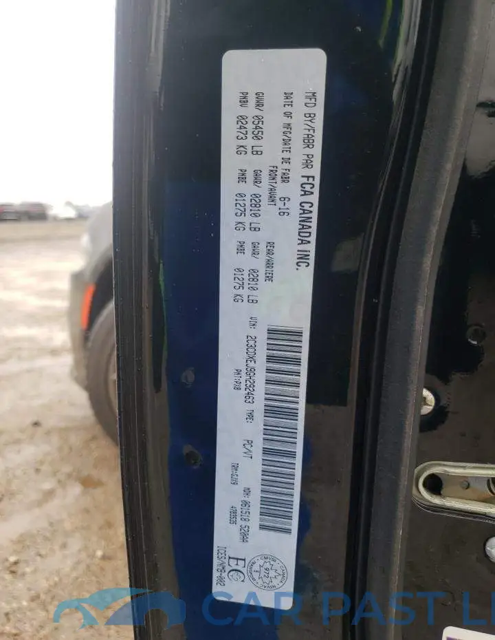 2C3CDXEJ9GH292463# 10