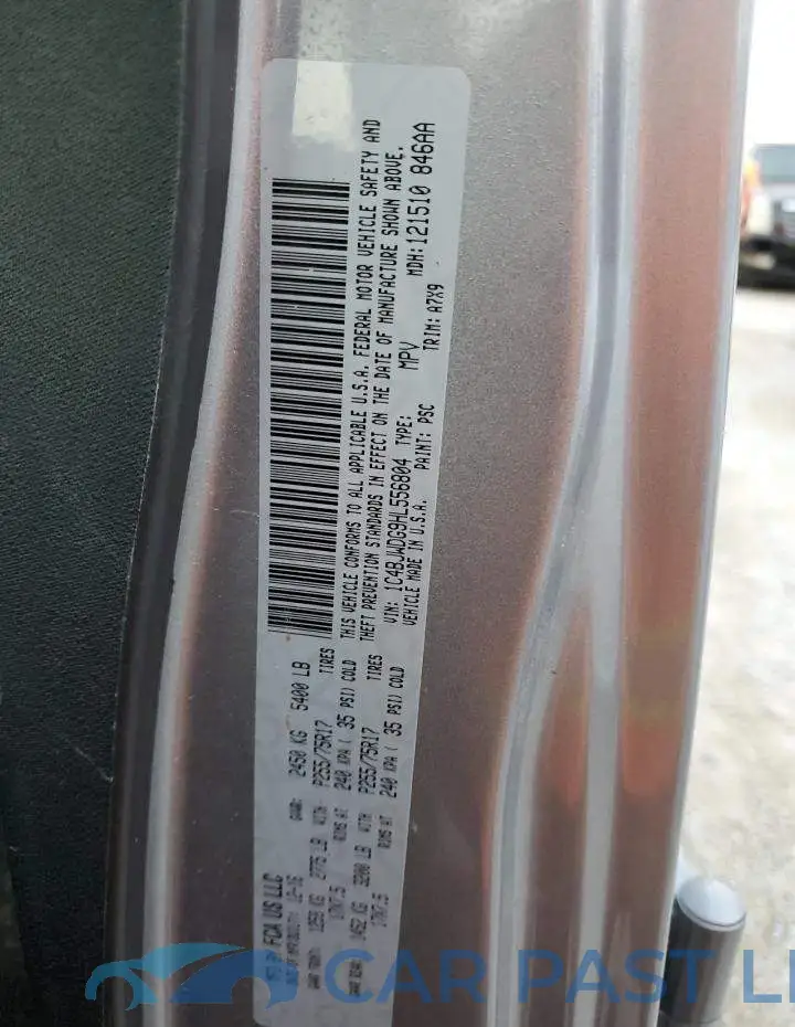 1C4BJWDG9HL556804# 10