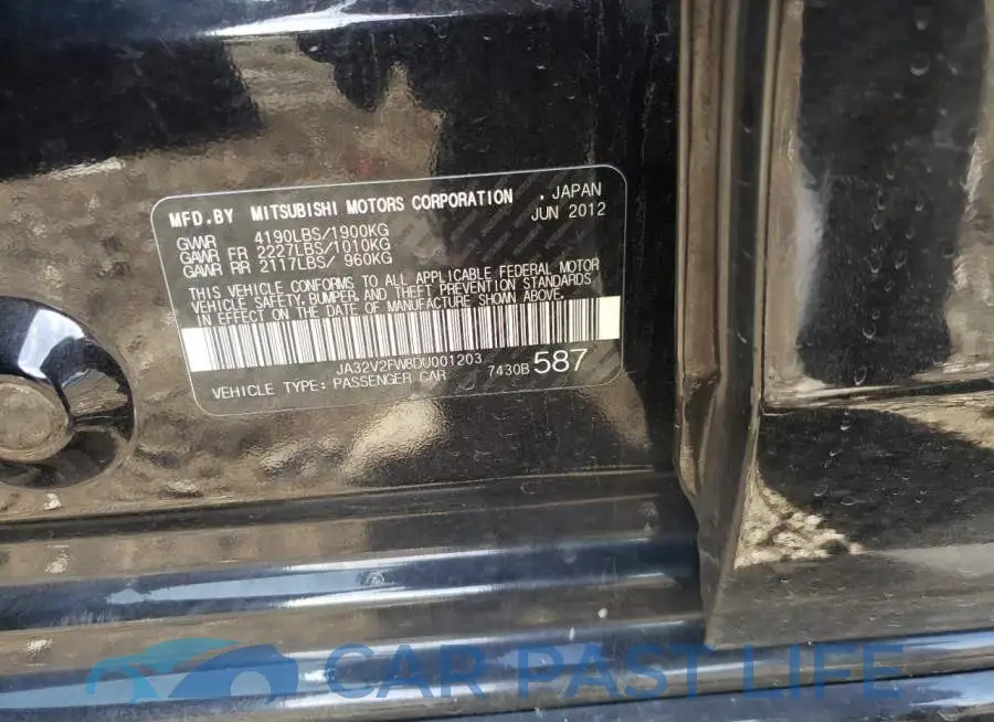 JA32V2FW8DU001203# 10