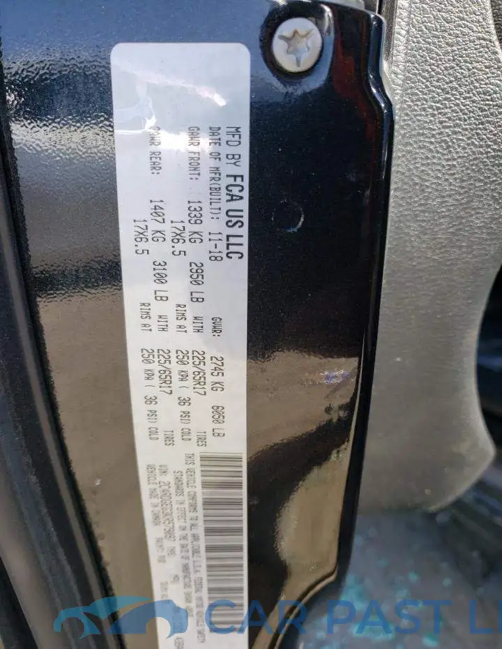 2C4RDGEG3KR579097# 10