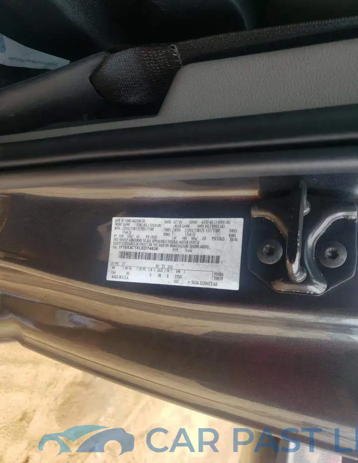 1FT8X3CTXLED74838# 10