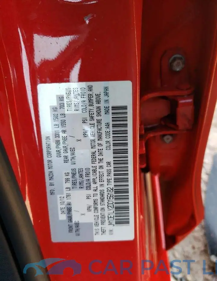 JM1DE1LY2D0159182# 13