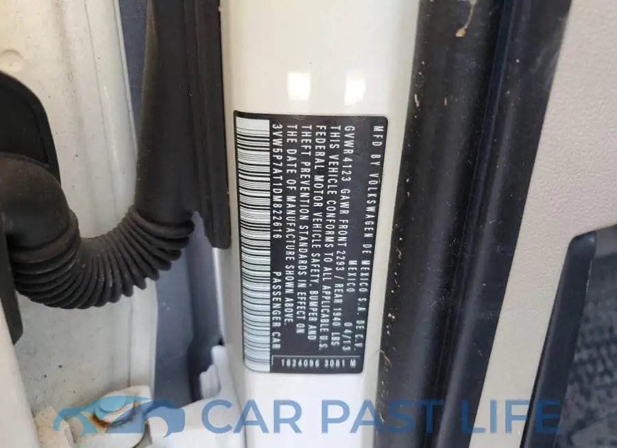 3VW5P7AT1DM822616# 10