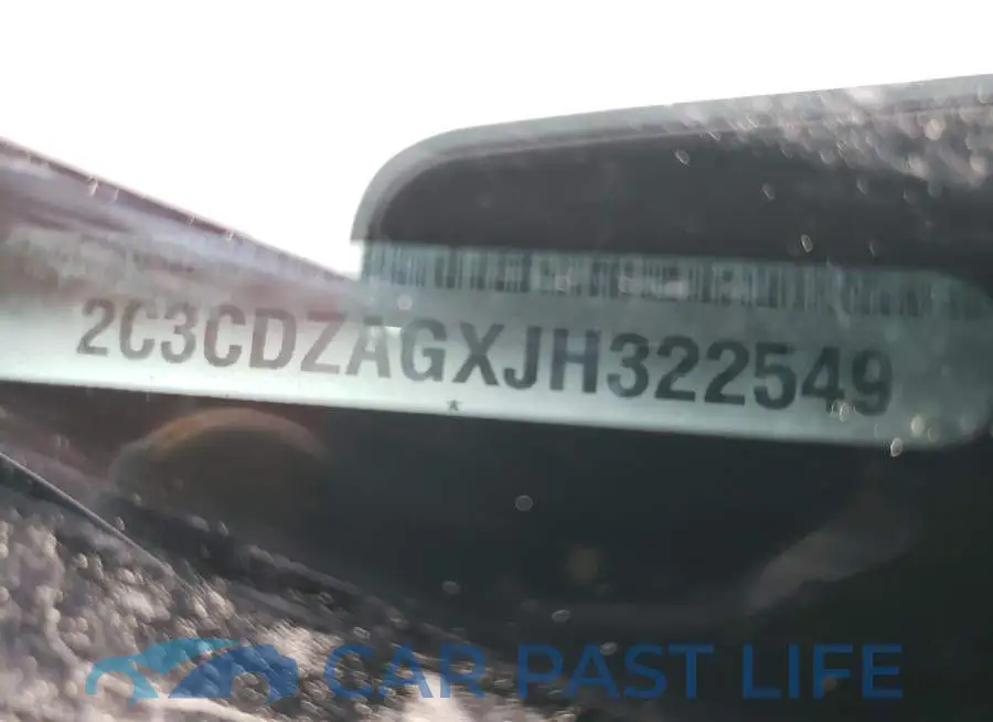 2C3CDZAGXJH322549# 12