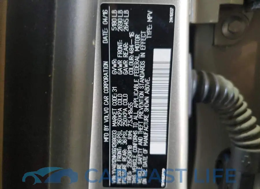 YV4612NK6G1268033# 10