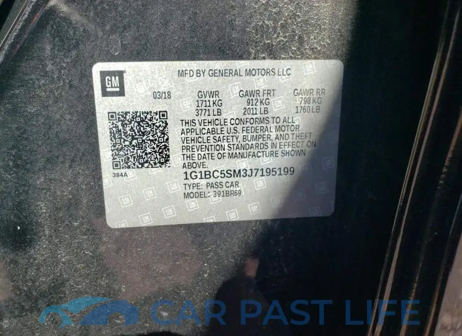 1G1BC5SM3J7195199# 10