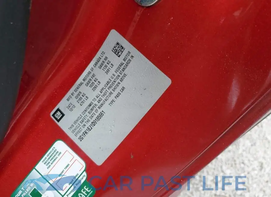 2G1FK1EJ1D9185661# 10