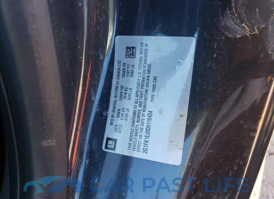 2G1FK1EJ8D9116434# 10