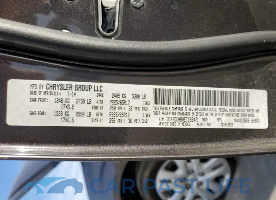 3C4PDCAB0ET192471# 14