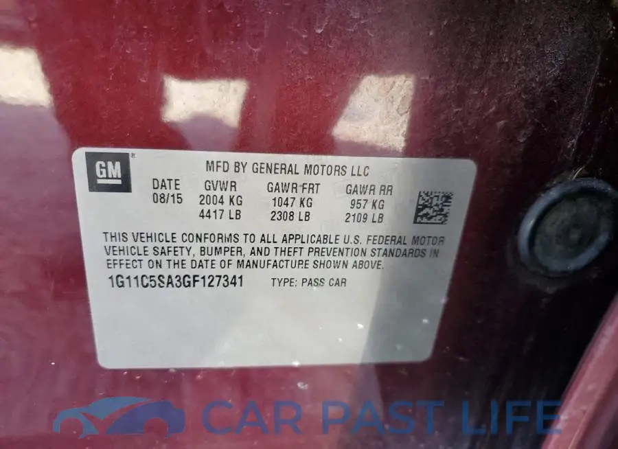 1G11C5SA3GF127341# 10