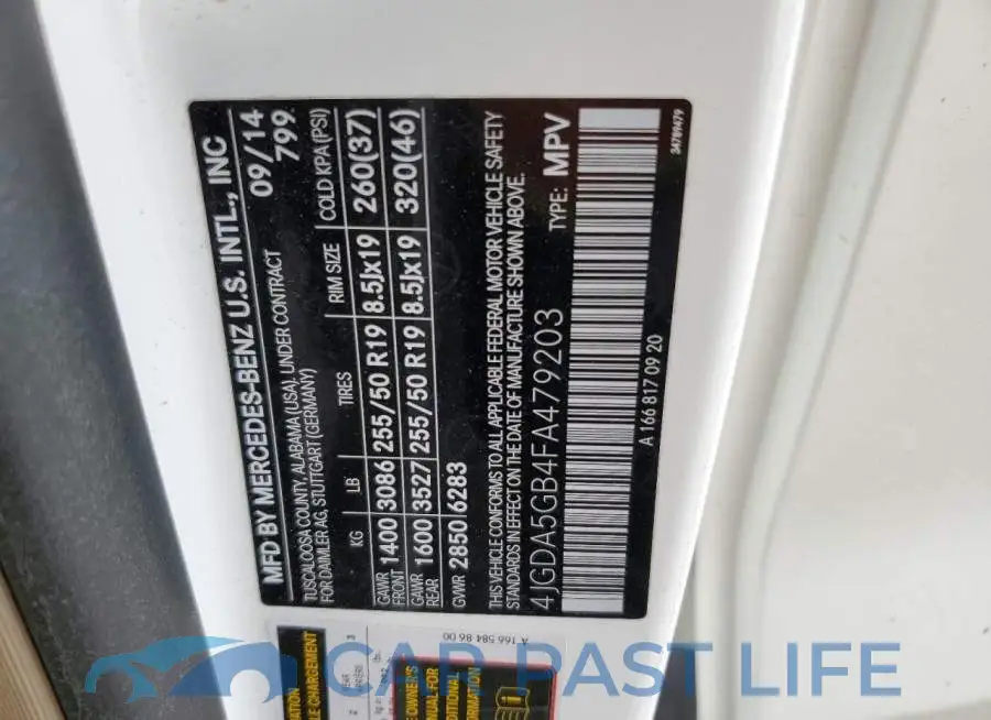 4JGDA5GB4FA479203# 13
