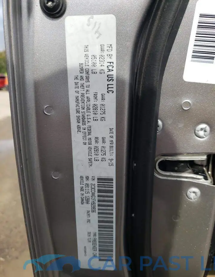 2C3CCAAG1FH929936# 12