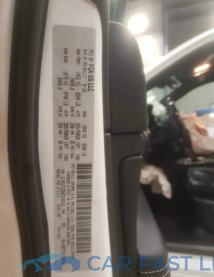 1C4RJFCG8HC645019# 10