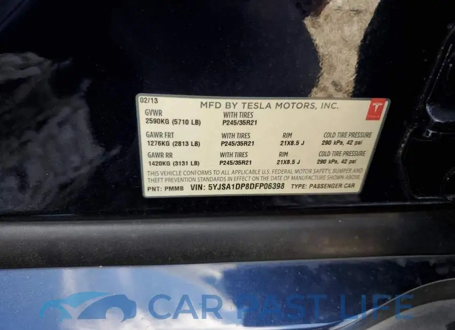 5YJSA1DP8DFP06398# 10