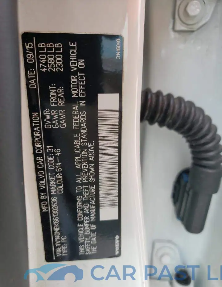 YV140MEK6G1302636# 10
