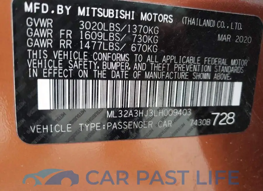 ML32A3HJ3LH009403# 12