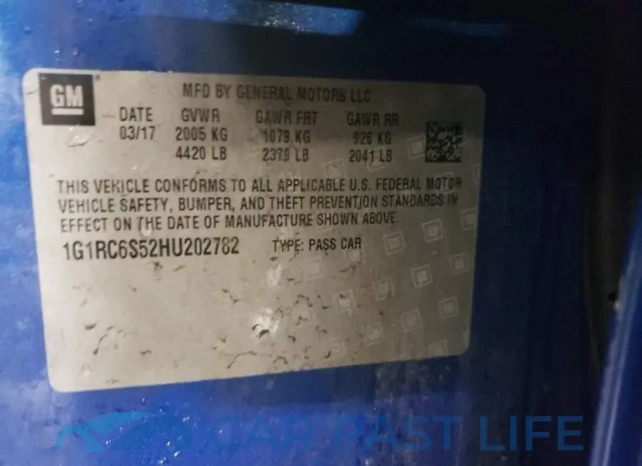 1G1RC6S52HU202782# 10